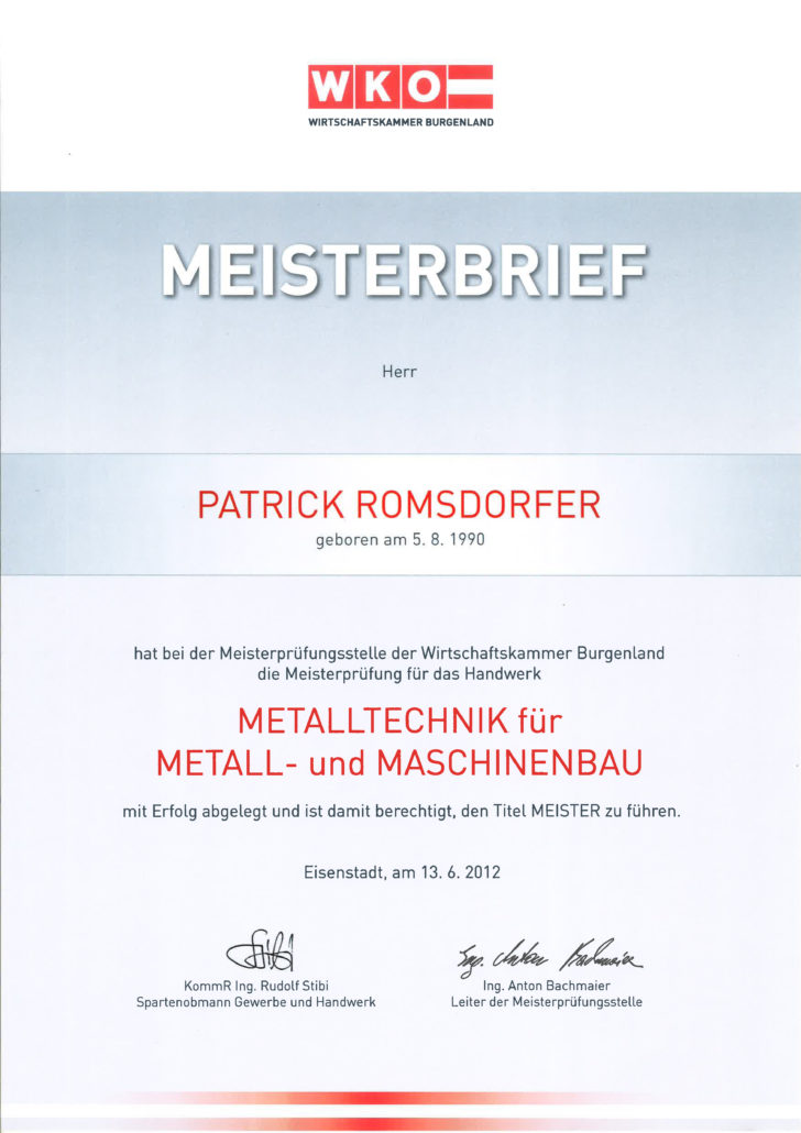 Meisterbrief